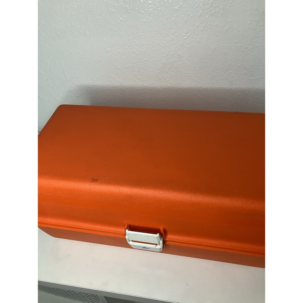 Flambeau Sturdy Paramedic First Responder First Aid Tackle Box Orange Heavy Duty - Picture 9 of 13